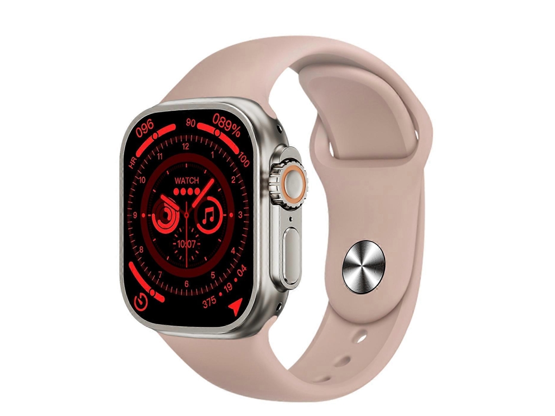 Relógio Inteligente Ws-e9 Ultra Com Pulseira De Silicone À Prova D'água Ip67 De 2,2 Polegadas, Suporte Para Monitoramento Cardíaco E Nfc.