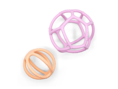 2 Bolas Sensoriais ROSA E PÊSSEGO JELLYSTONE