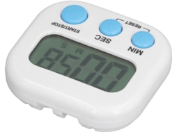 Temporizador Eletrônico Com Visor Grande E Alarme Sonoro Para Cozinhar
