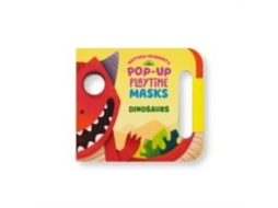 Livro Pop-up Playtime Masks Dinosaurs de Insight Editions (Inglês)