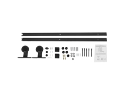 Kit De Ferragens Para Portas De Celeiro Laxiscreed De 2m | Fácil De Instalar