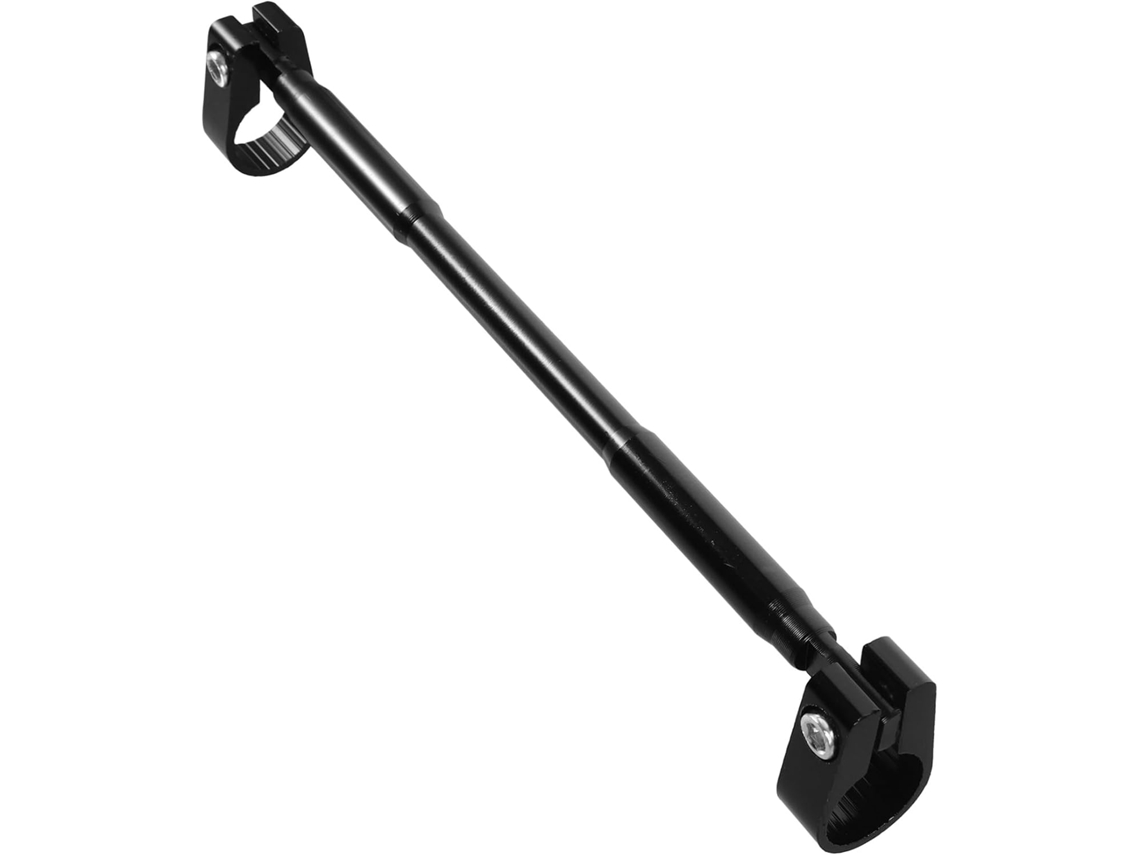 Barra de Equilíbrio para Moto Guidão, Design Reforçado, Ferro Preto, Fácil Instalação.