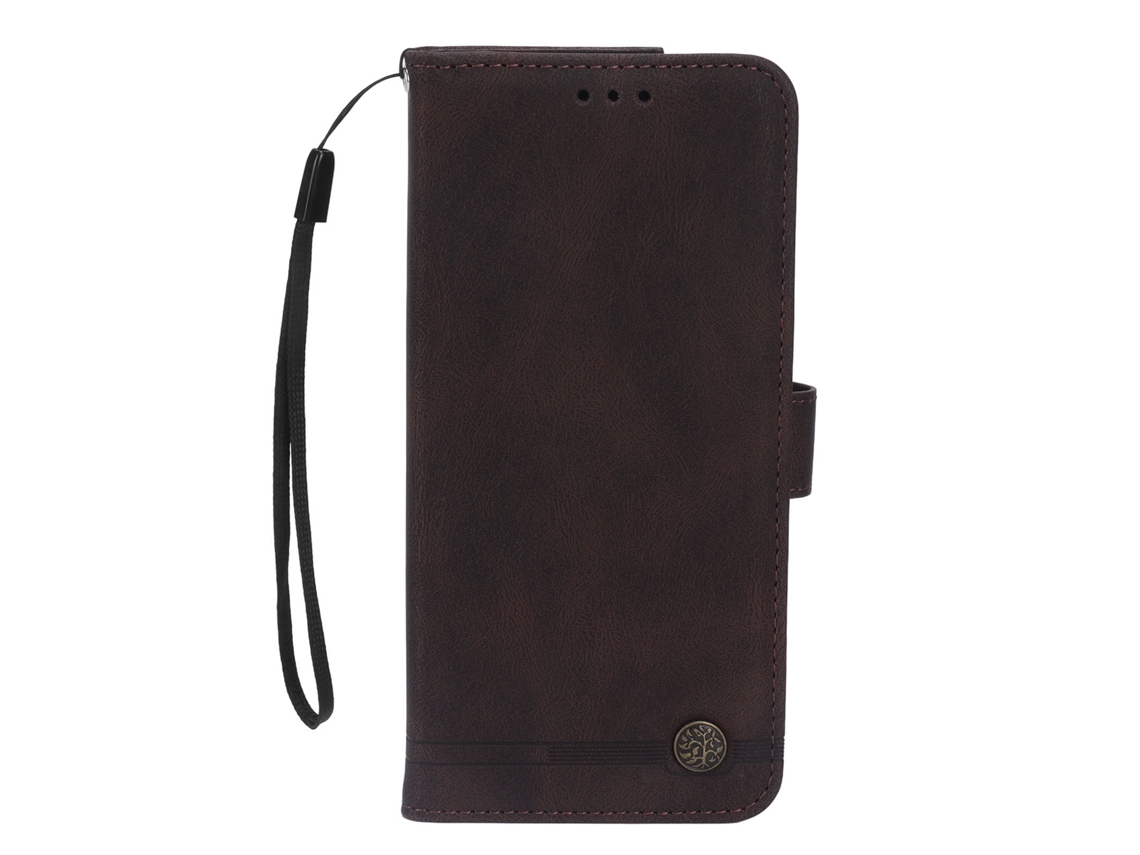 Capa flip de couro para Samsung Galaxy S21 Plus, com função carteira EOOCOO