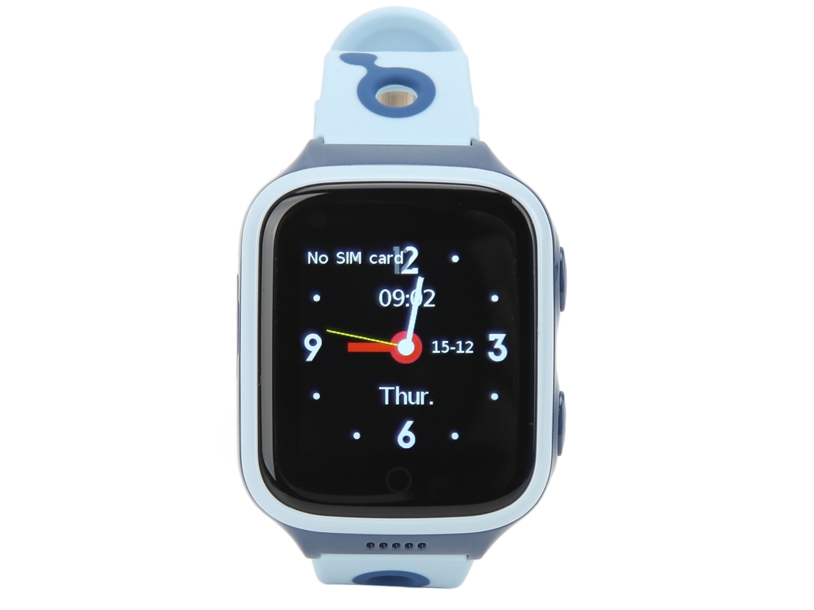 Relógio Inteligente Infantil 4g Gps Tela Touch Azul