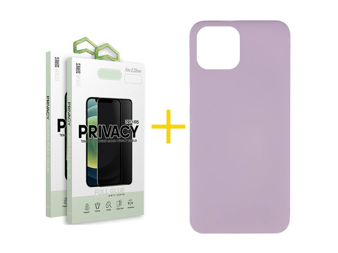 Conjunto de Películas de Ecrã para iPhone 13 SKYHE Roxo (2un)