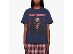 Iron Maiden Senjutsu Back Cover Vertical Logo T-shirt Classic Unisex Adults Size:xl