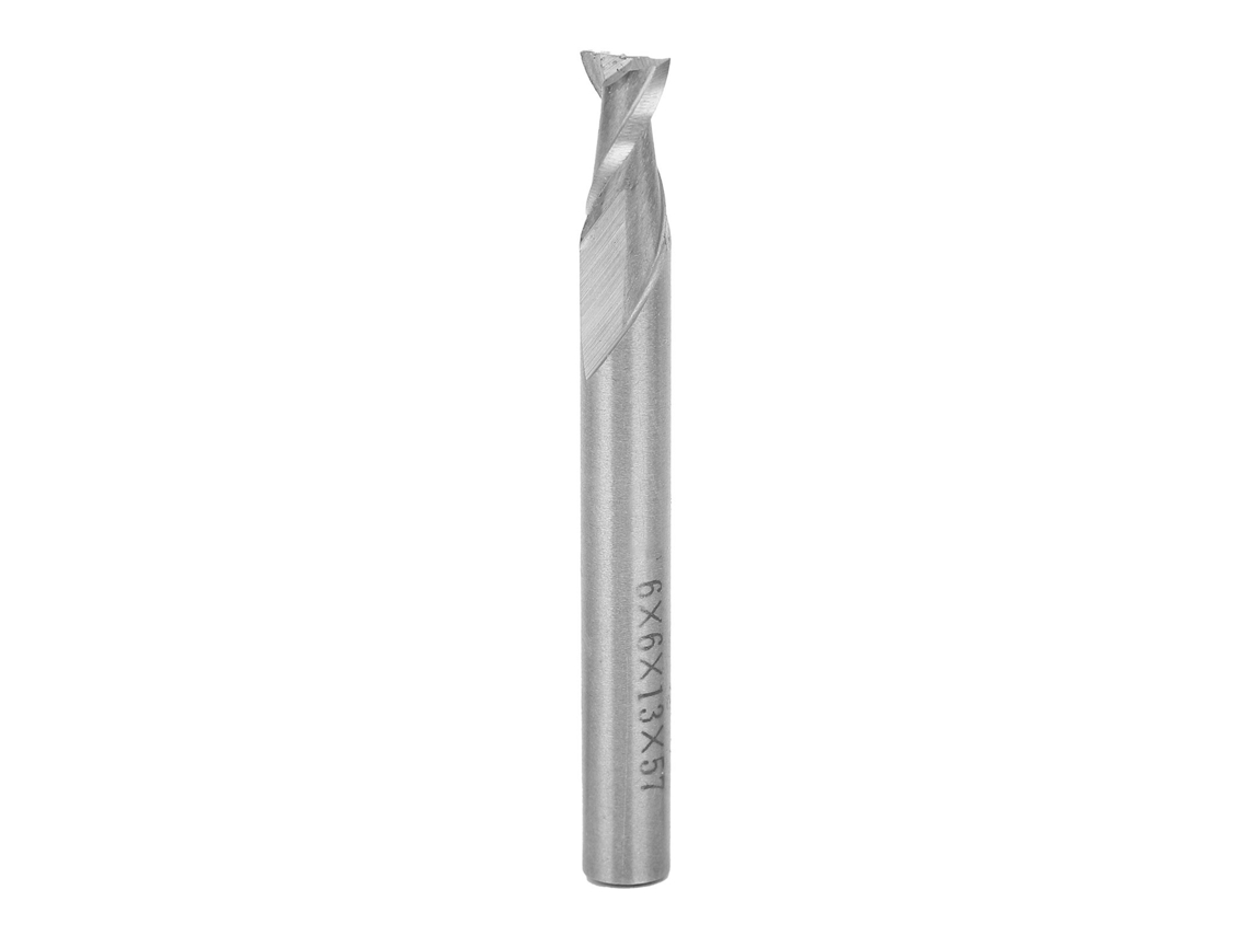 Laxiscreed Fresa De Aço Espiral 2d Para Cnc Com Pega Reta, Ferramenta De Corte Rápido