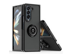 Capa De Tpu Pc Q Shadow Série 1 Com Anel Para Samsung Galaxy Z Fold6