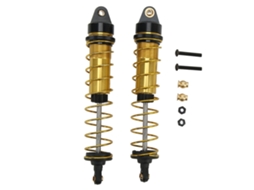 Amortecedor Ajustável Rc Para Axial Scx10 1/10 Ouro 115mm
