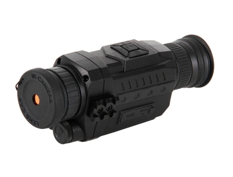 Telescópio monocular digital Chennnls 5x35 com visão noturna, infravermelho, preto, para áreas externas