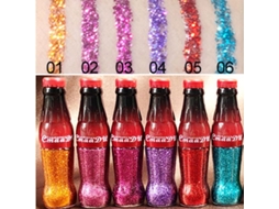Kit de Eyeliner Líquido Colorido com Glitter, Alta Pigmentação e Brilho para Maquiagem de Olhos