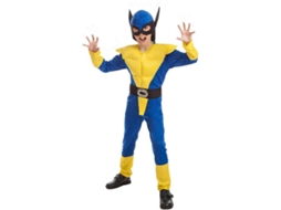 Fato de Menino DISFRAZZES Fato Super Lobo Amarelo (Tam: 3 a 5 Anos)