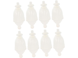 Conjunto De 8 Peças Acessórios Para Mosquiteiro, Ponteira De Plástico Para Decoração Superior, Tampa Para Haste De