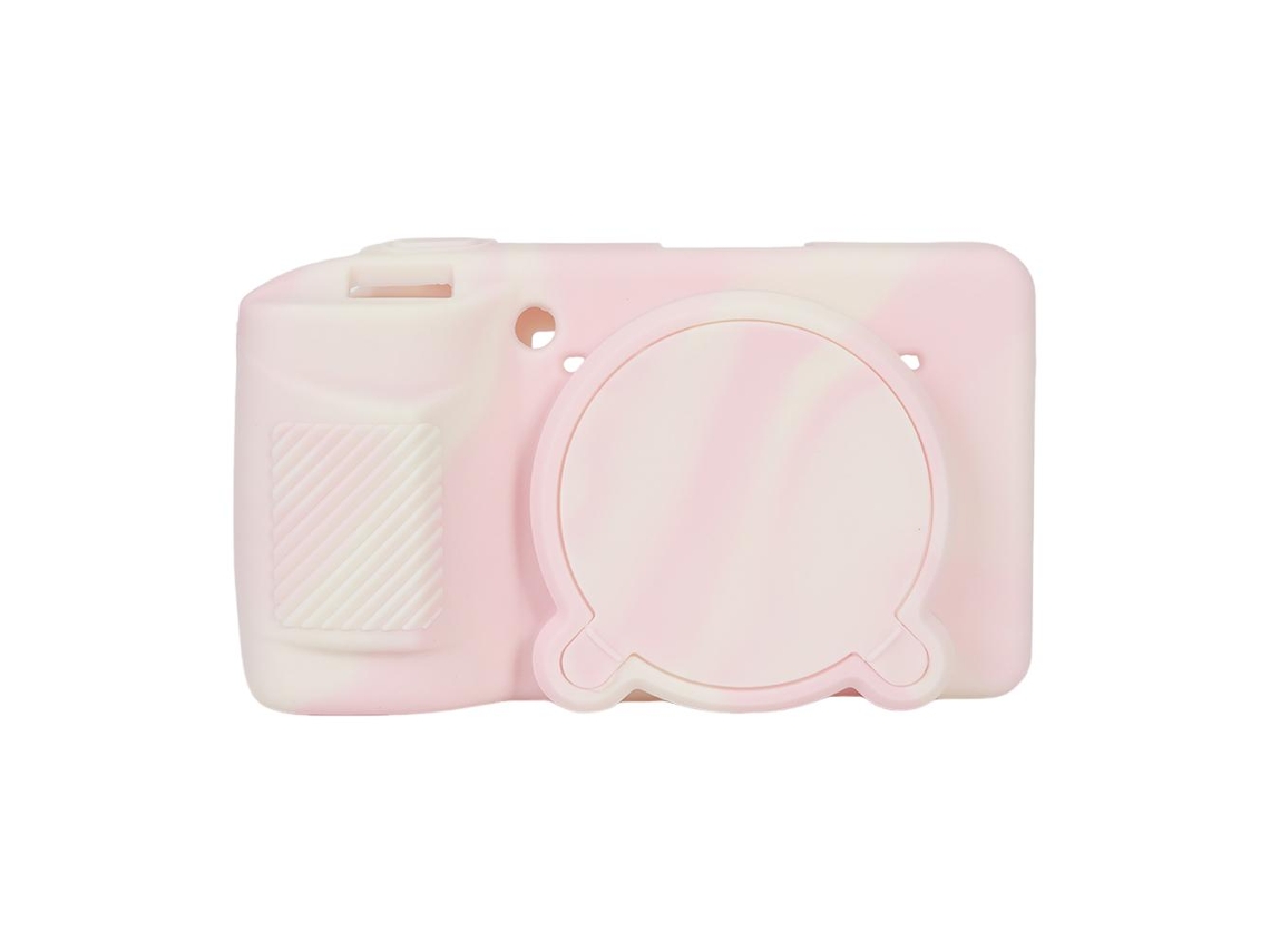 Capa De Silicone Eifson Para Ricoh Gr4 - Macio Antirriscos - Rosa Neblina