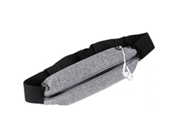 Bolsa De Cintura Para Esportes Ao Ar Livre, Cinto Multifuncional Para Corrida Em Tecido Lycra Repelente A Água