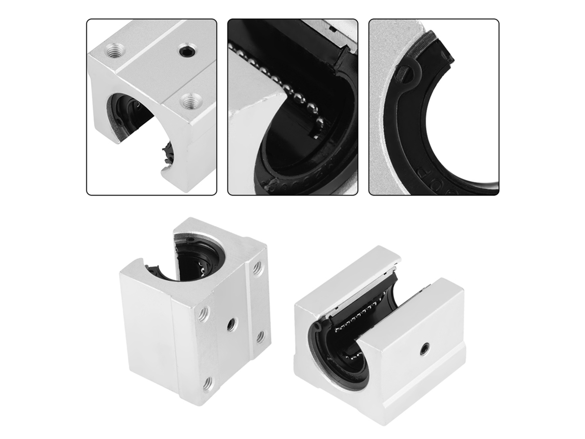 Laxiscreed Sbr20uu Para Impressoras 3d E Cnc, Guia Linear De Alta Precisão E Fácil Instalação