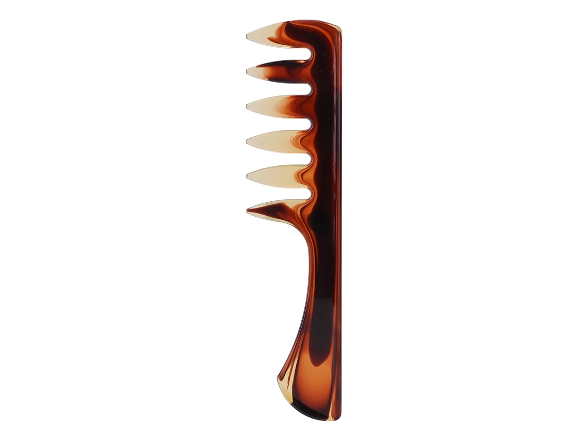 Pente De Cabelo Em Resina Com Dentes Largos Para Homens Retrô Para Modelagem Other