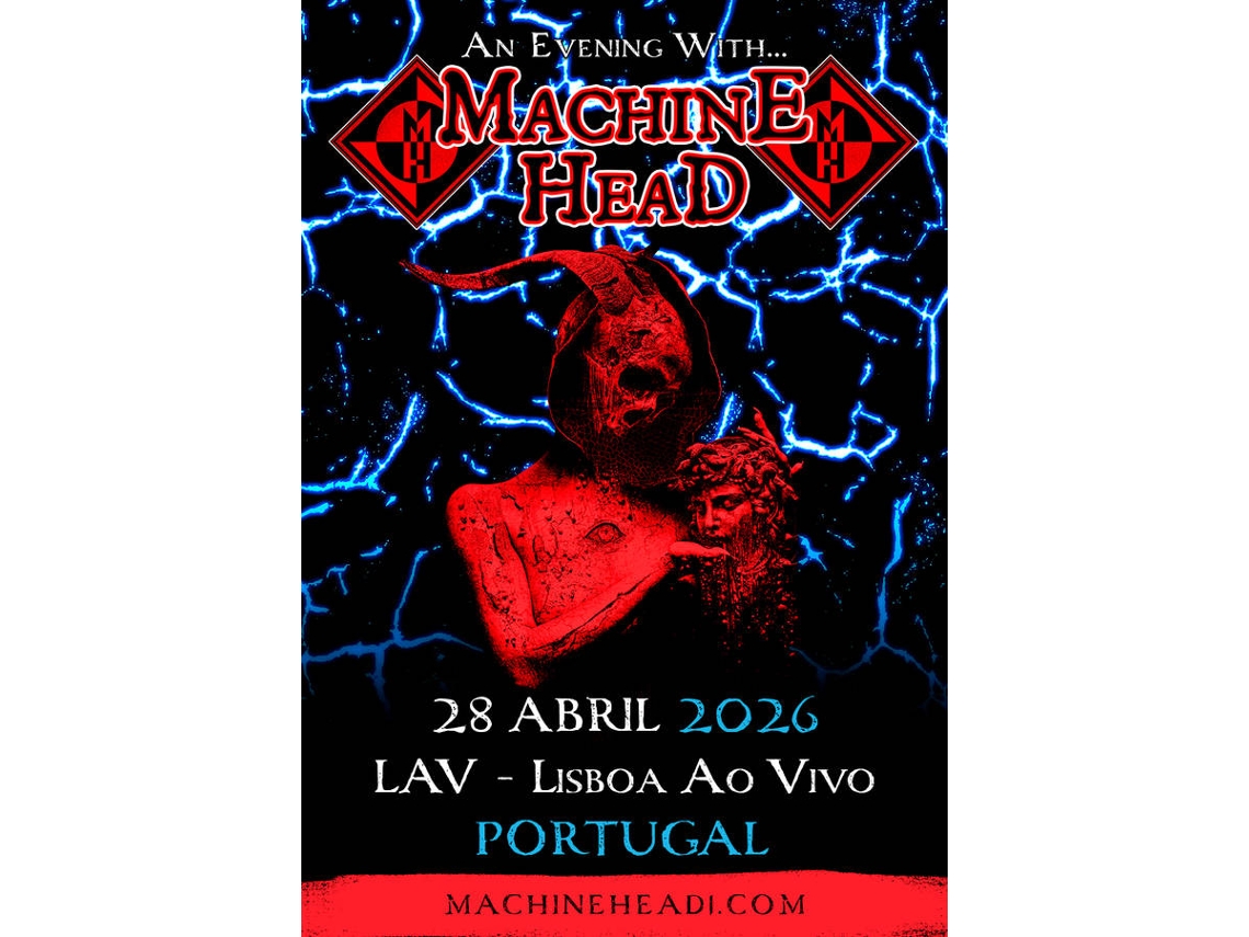 Bilhete An Evening with Machine Head|Lisboa