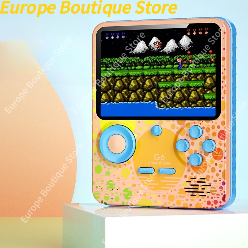 Console Portátil Retrô G6 com 500 Títulos Clássicos AQUAFORGE
