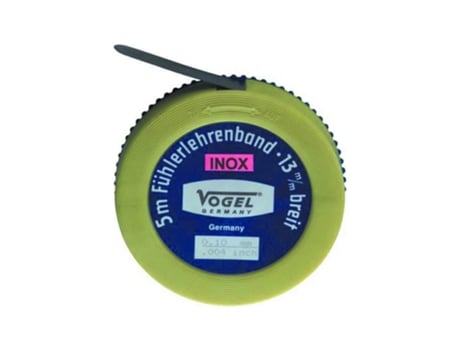 VOGEL-456002-Rolo De 5 M De Cinta Inox Calibrada (Espessura 0,02 Mm)