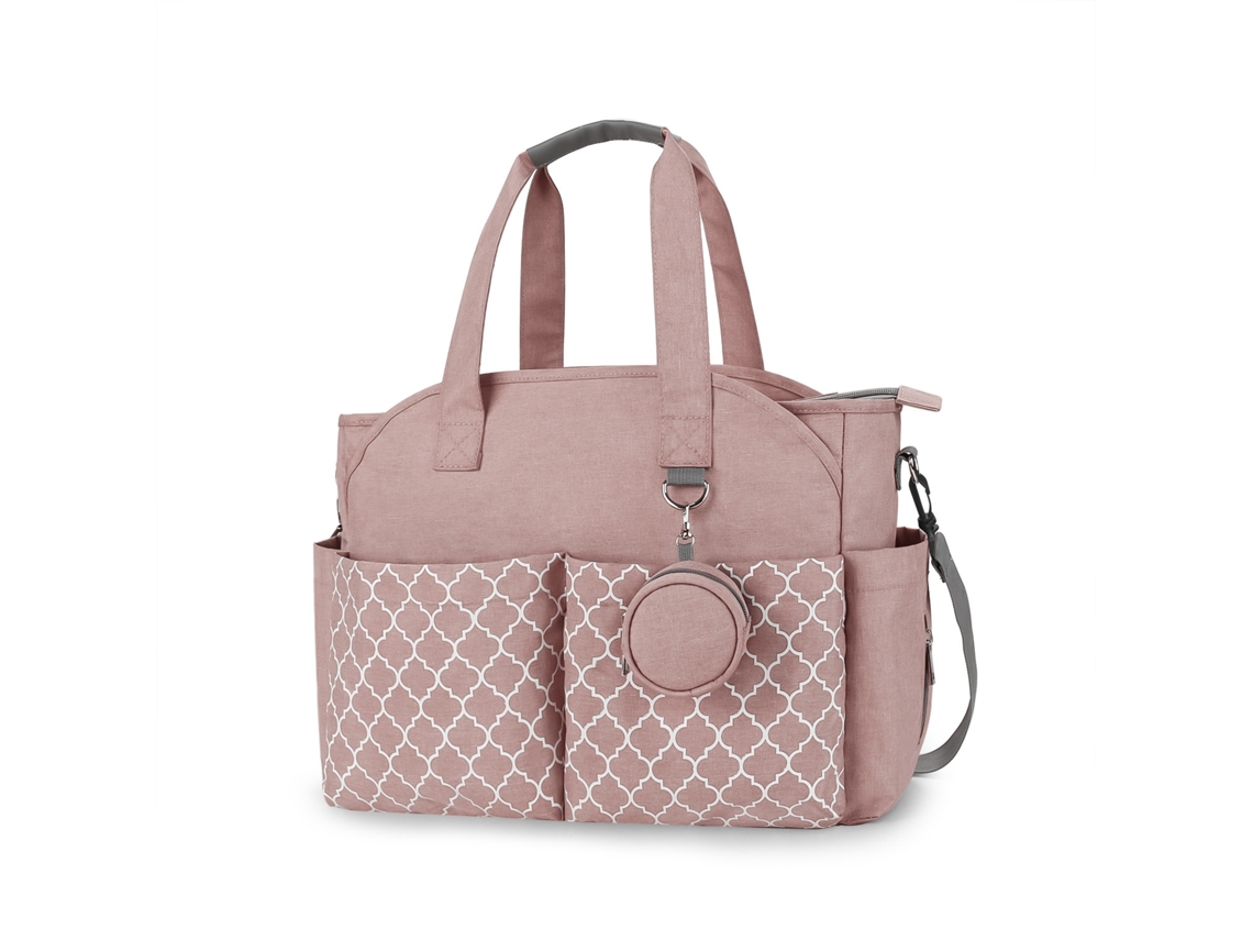 Elysve Bolsa De Maternidade Preto 13,77 Polegadas, Portátil, Design Prático