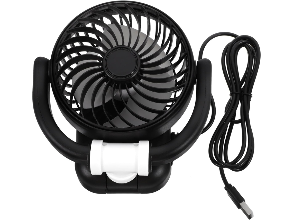 Ventilador Elétrico De Verão Branco Em Pp Para Carro, Para Veículos.