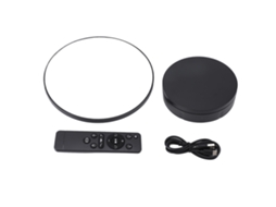 Base Giratória Motorizada 22cm 10kg com Controle Remoto para Produtos e Fotografia | S/MARCA