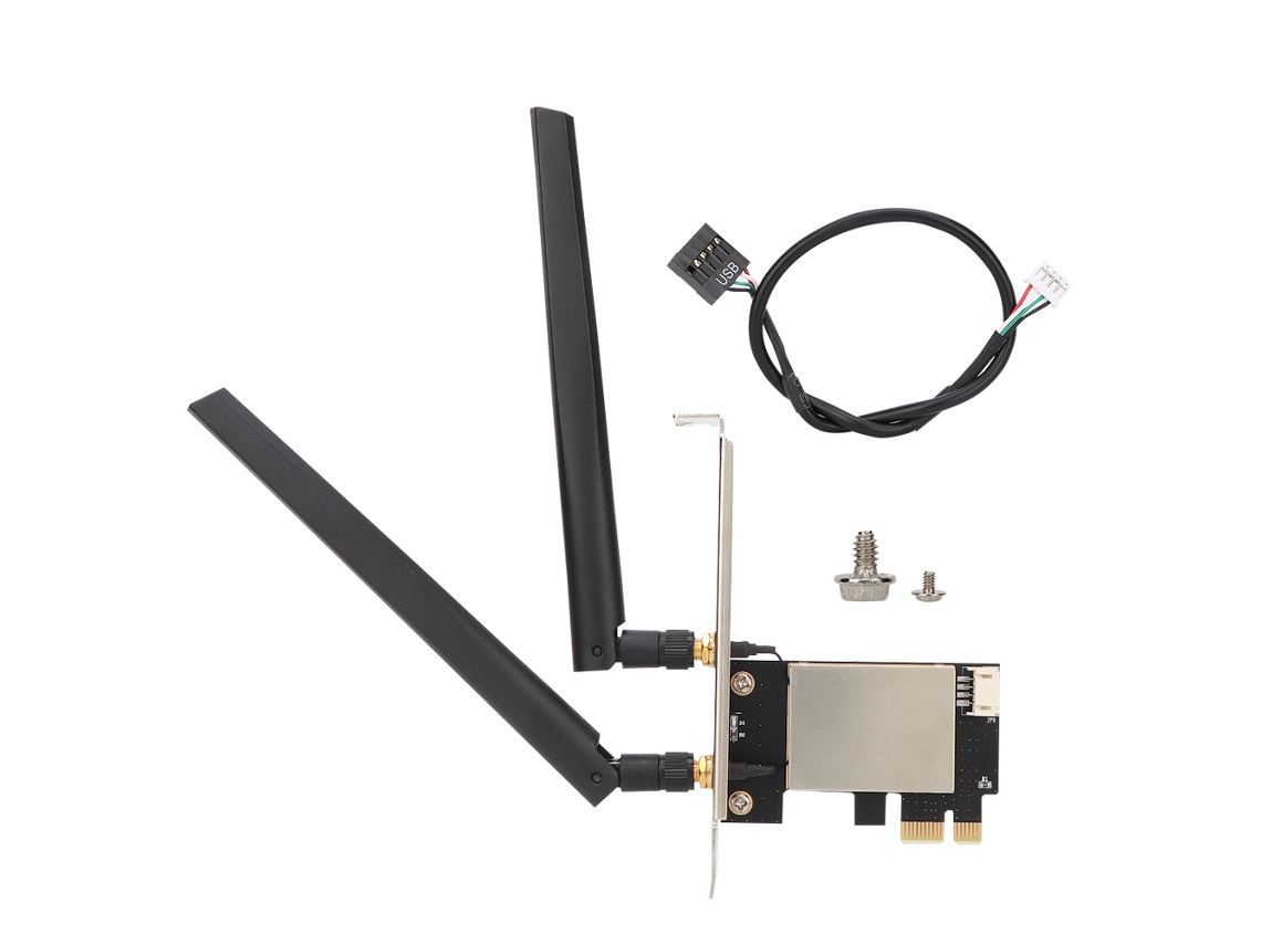 Placa Adaptadora De Cartão De Rede Sem Fio M.2 Ngff Para Pci E Para Controlador De Rede Intel 9260/ax200/7260ac
