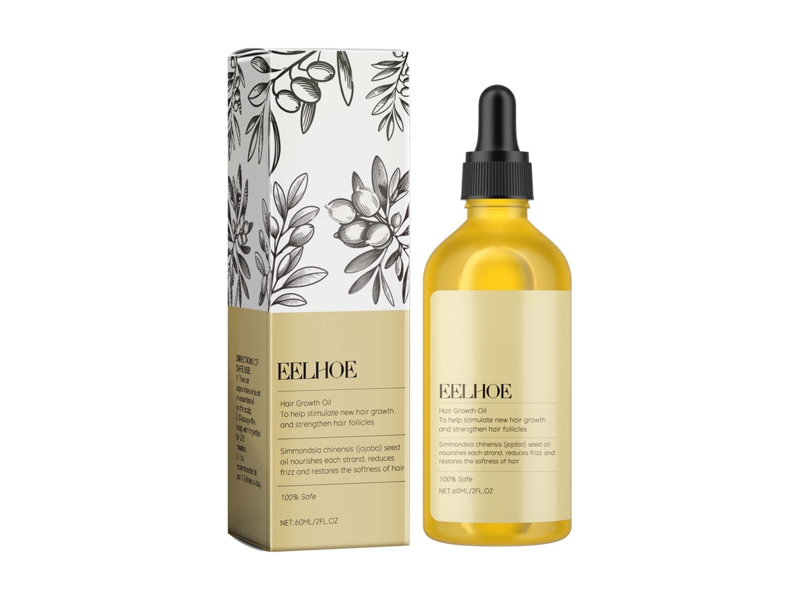 Óleo Jojoba Eelhoe Hidrata Cabelo Seco Frizz