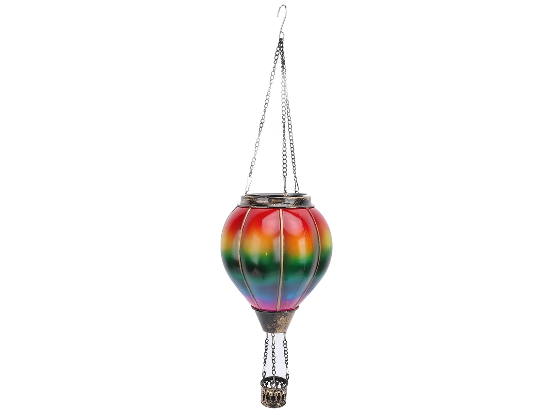 Lanterna Solar Bola de Fogo Externa para Jardim Pátio Varanda Decorativa Design Único à Prova D'água MARCA