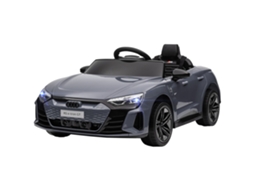 Carro Elétrico Infantil (controle Remoto, Cinto, Buzina, Música, Faróis, 5 Km/h, 3 5 Anos, Cinza)