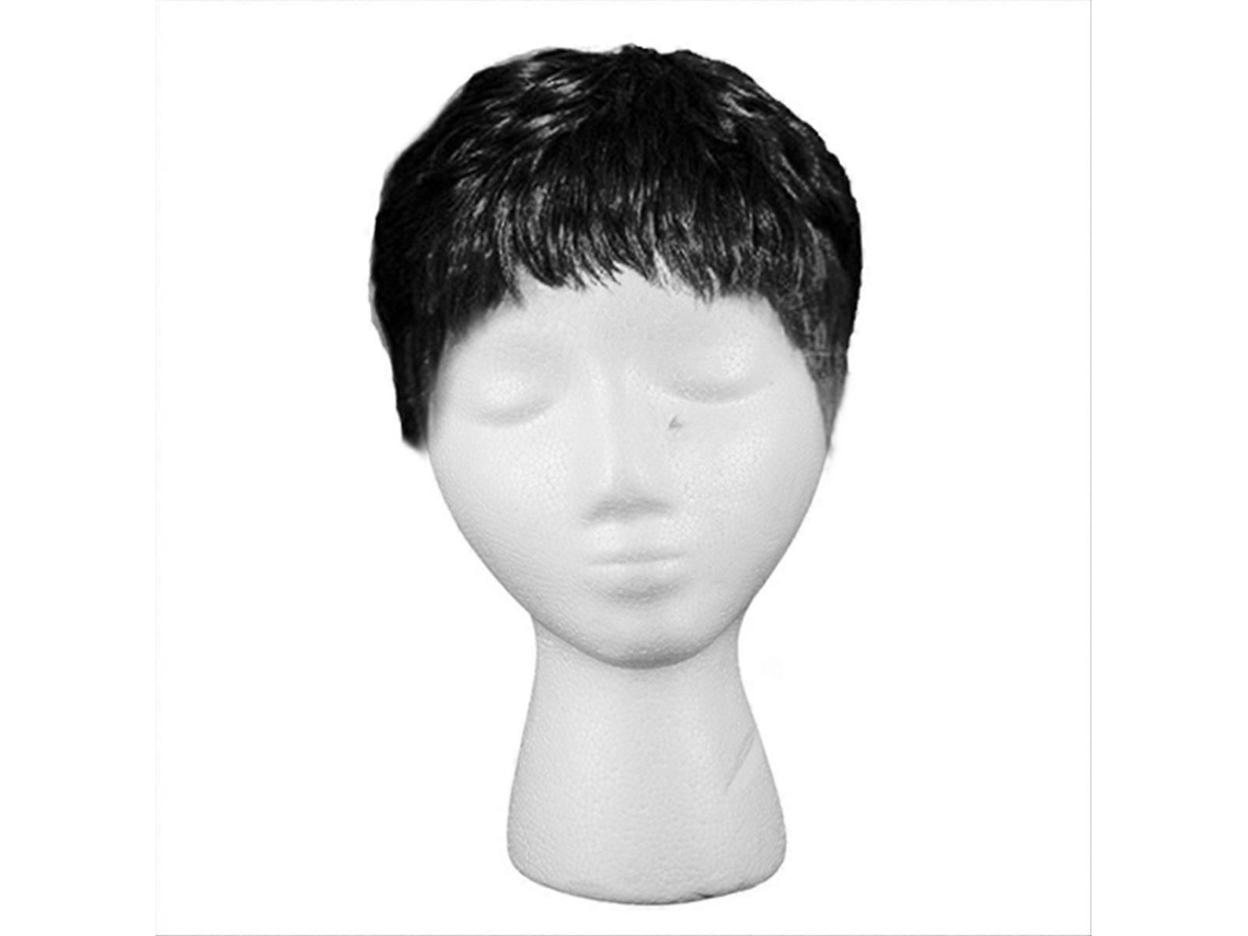Peruca Curta Feminina, Peruca de Cabelo Curto Humano, Casaco de Cabelo com Perucas TAISHENGDA