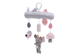 Primerox brinquedo Suspenso para Bebê com Sons Animais de Pelúcia para Berço Carrinho de Bebê