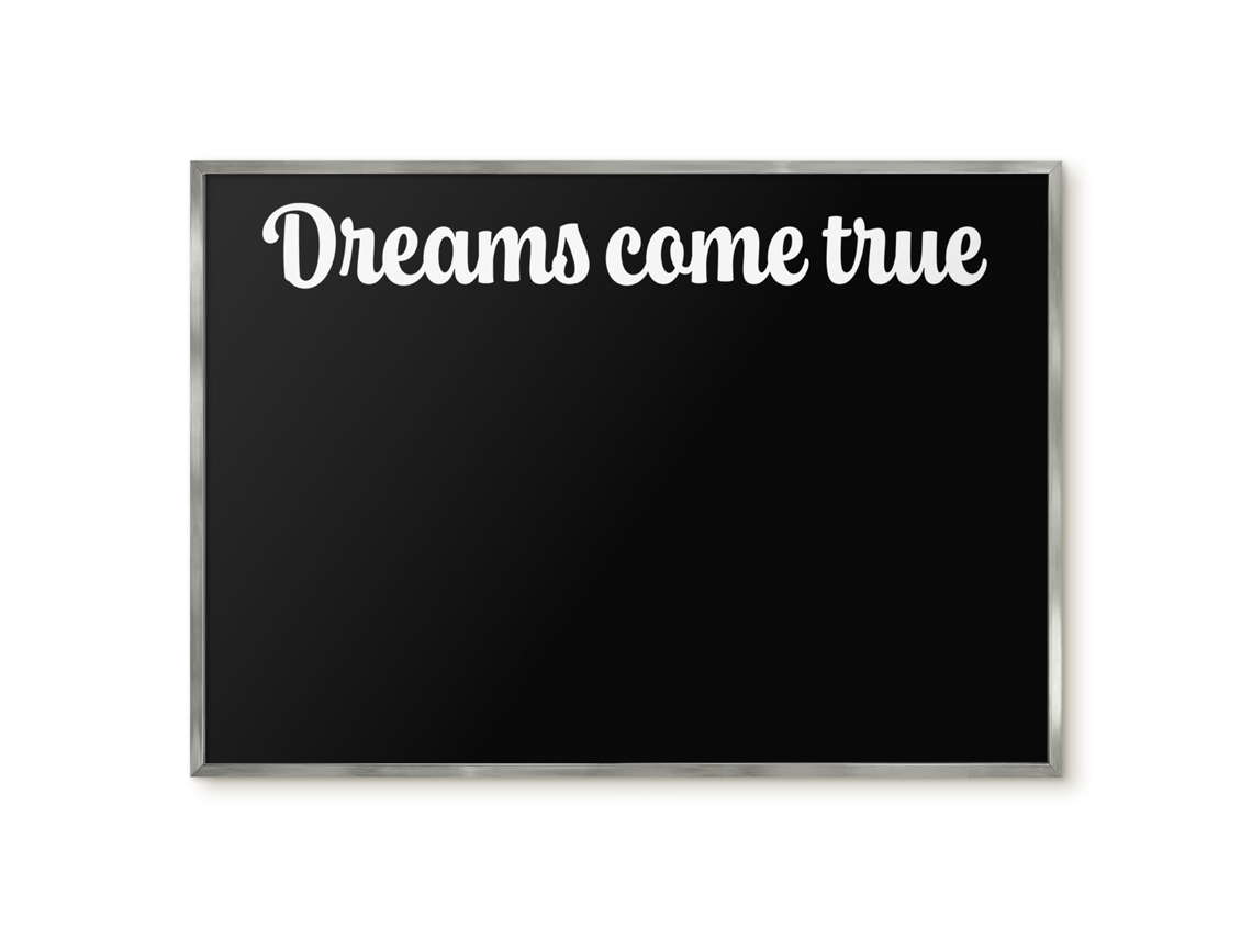Magnetic Board Dreams Come True For The Living Room Espelharte (100x70 Cm)