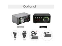 Laxiscreed Amplificador Bluetooth 5.0 Hifi Com Usb E Cartão Tf Para Som Estéreo De Alta Qualidade