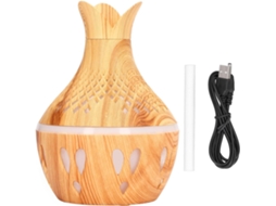 Umidificador De Aromaterapia Com Luz Led, 300 Ml, Alimentado Por Usb, Para Casa, Quarto E Escritório