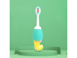 Escova De Dentes Infantil Macia Cartoon Cute Limpeza Profunda Cerdas Macias Azul Céu