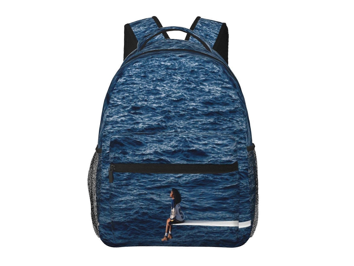 Bolsa De Pano Com Estampa Floral Fragmentada, Bolsa De Praia De Verão, Bolsa De Compras