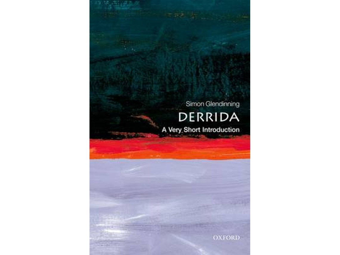 Livro Derrida A Very Short Introduction de Simon Glendinning (Inglês)
