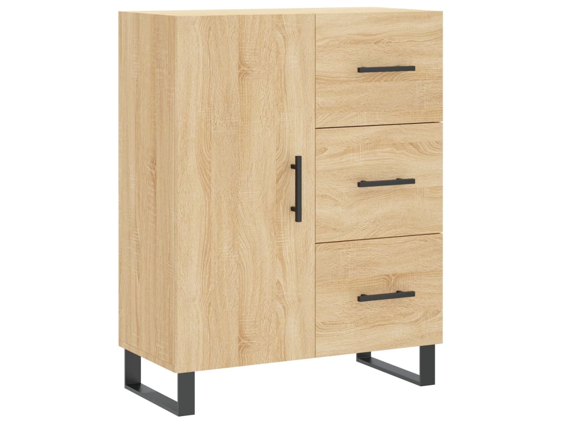 Sideboard, Sideboards Vidaxl Marrom Madeira Processada (n/a)