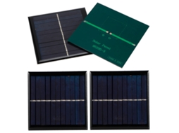 Painéis solares micro Primerox 1W 5.5V 95x95mm alta eficiência