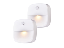 Luz noturna com sensor de movimento LED Veshow, operada por bateria, com suporte para iluminação conveniente Slowmoose