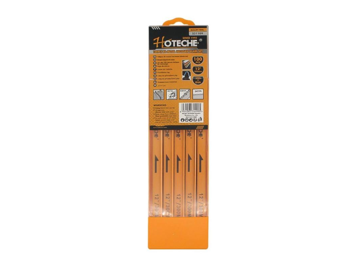 Hojas Sierra Bimetal 12´´ Lote 100 Hoteche