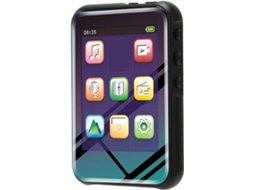 Leitor de MP3 de 16 GB, Leitor de MP4, Gravador de MP3, 16 GB, Gravador de FM, HiFi 2.4.0, Suporte para E-books, Redução de Ruído
