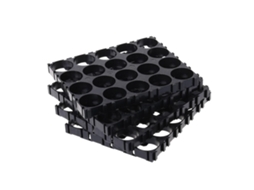 4Pack 4X5 18650 Bateria Suporte Celular Segurança Anti Vibração Plástico ALLINLESS