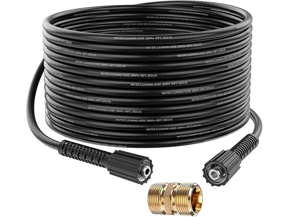 Mangueira De Extensão Para Lavadora De Alta Pressão De 10 M, 2000 Psi M22 Fêmea, Flexível Slowmoose