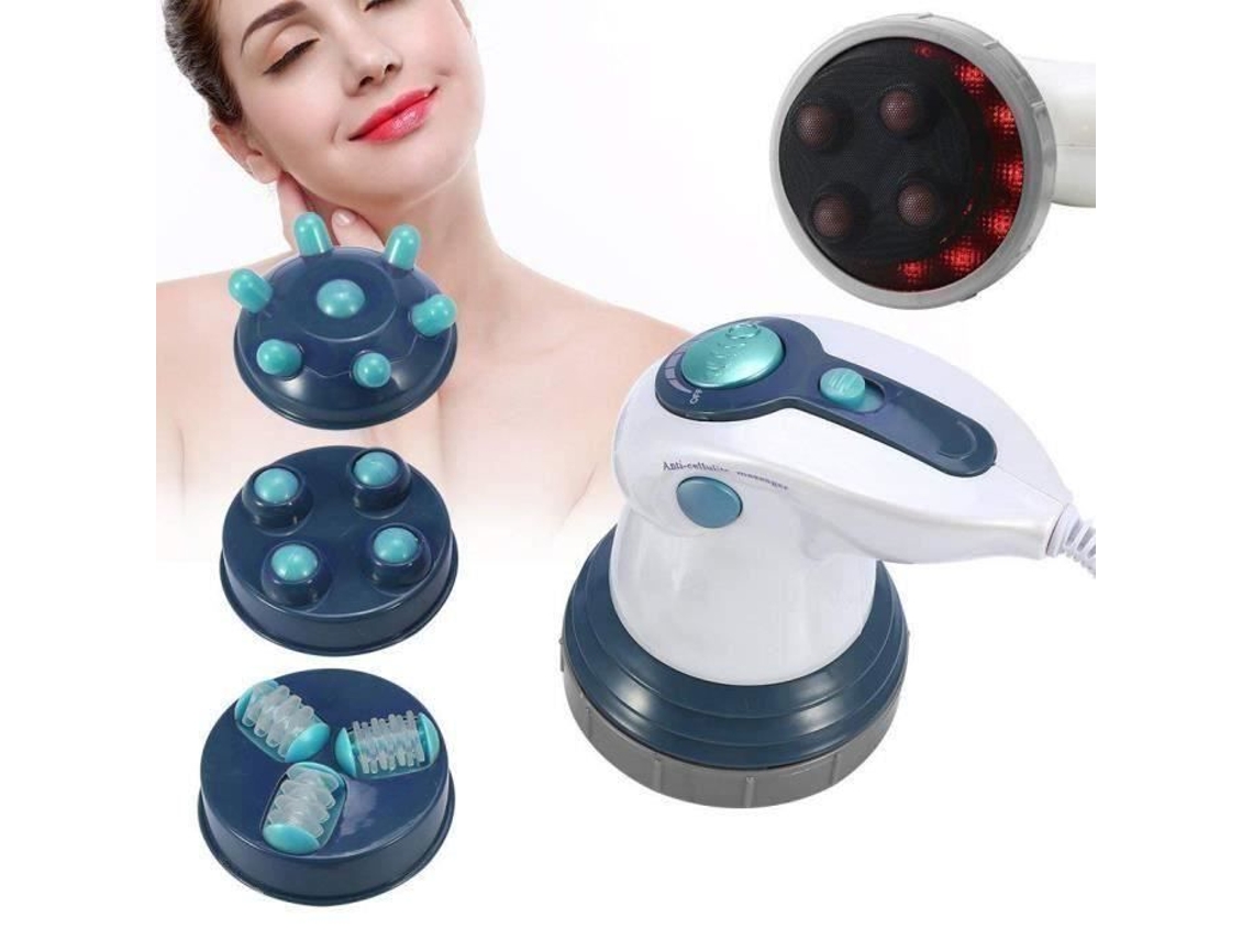 Massageador Infravermelho Anticelulite Elétrico Vibração Shiatsu Dispositivo de Emagrecimento Dispositivo de Gordura Corporal M E35338
