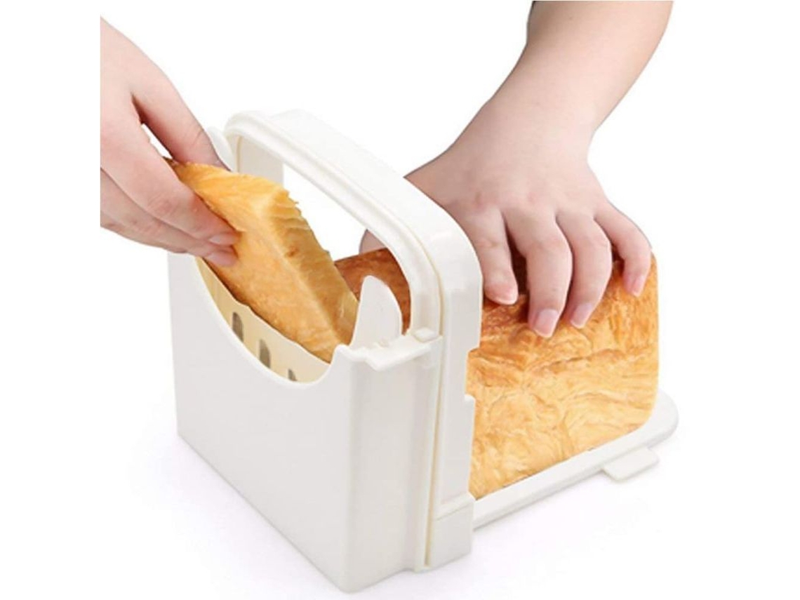 2026-cortador De Pão Plegável Ajustável Com Moldes Para Fatias De Pão, Torradas E Bagels