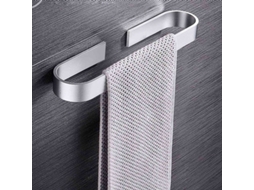 2025 Portarrollos De Toalla Sin Taladrar Aluminio Autoadhesivo Resistente A La Corrosión Para Baño Cocina (25cm)