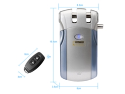 Trava Inteligente Sem Chave com Controle Remoto Wf 018